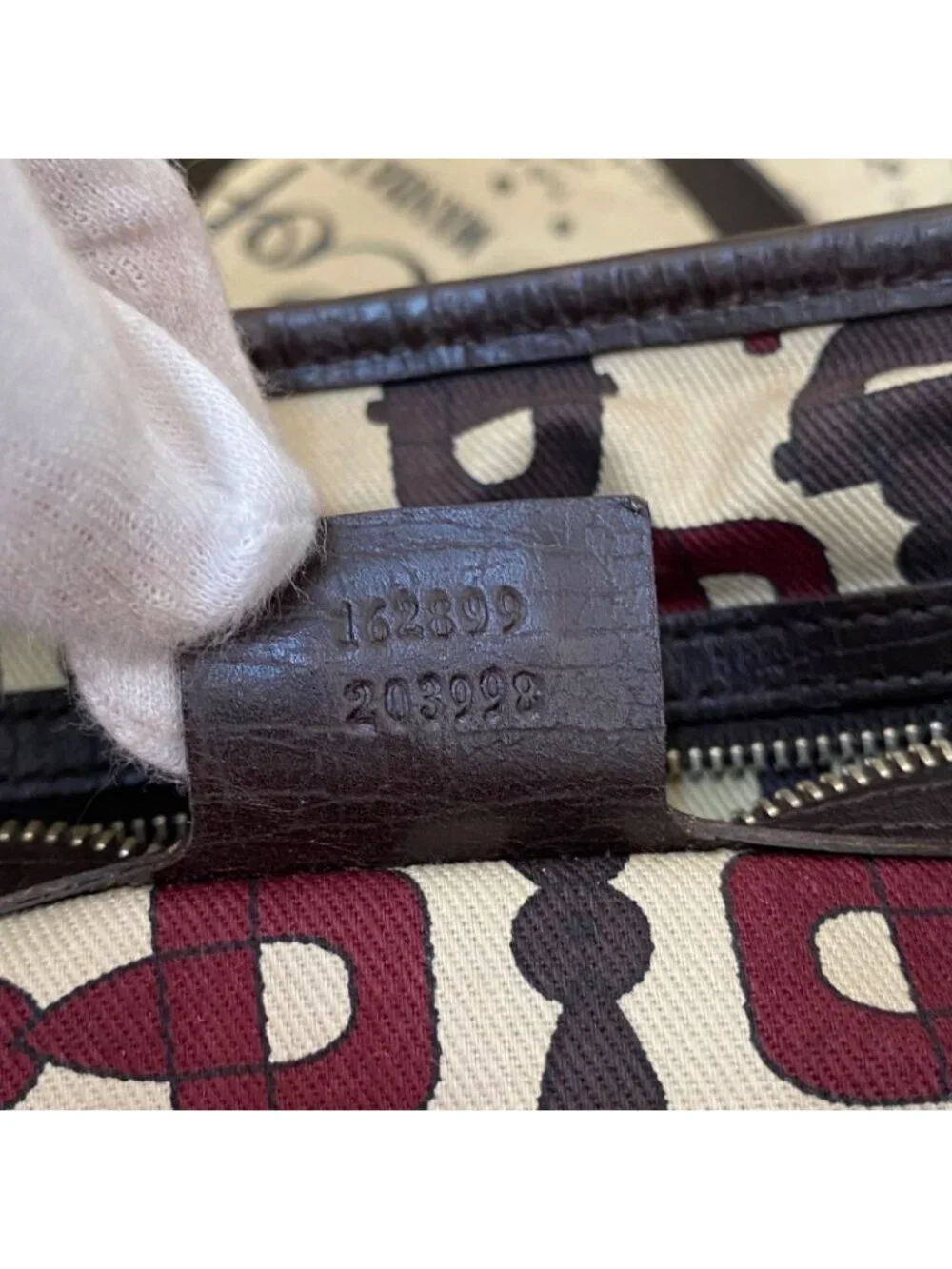 Gucci Tote GG Canvas Sherry Line Business